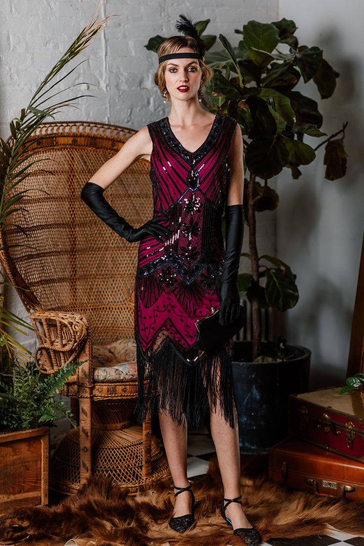 1920s Flapper Sequin Dress: timeless style reimagined