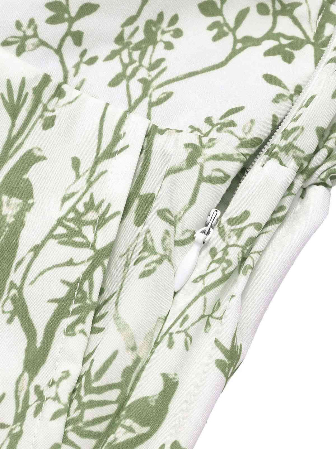 2PCS 1930s Dolman Sleeve Lapel Blouse &amp; Floral Pants - vintage fashion, retro style