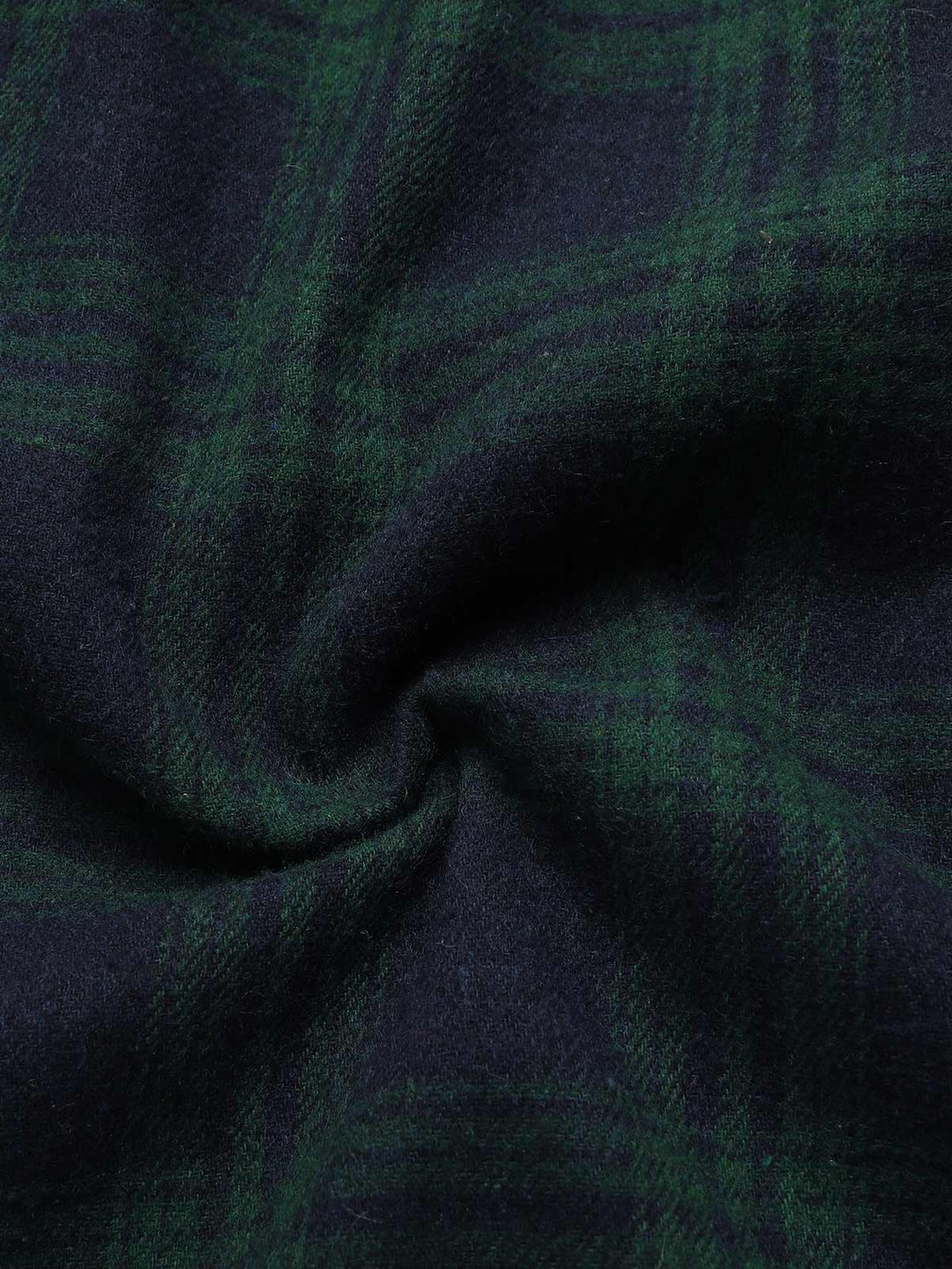 She slips into this 1930s Crew Neck Tartan Plaid Belted Mermaid Dress and suddenly it&