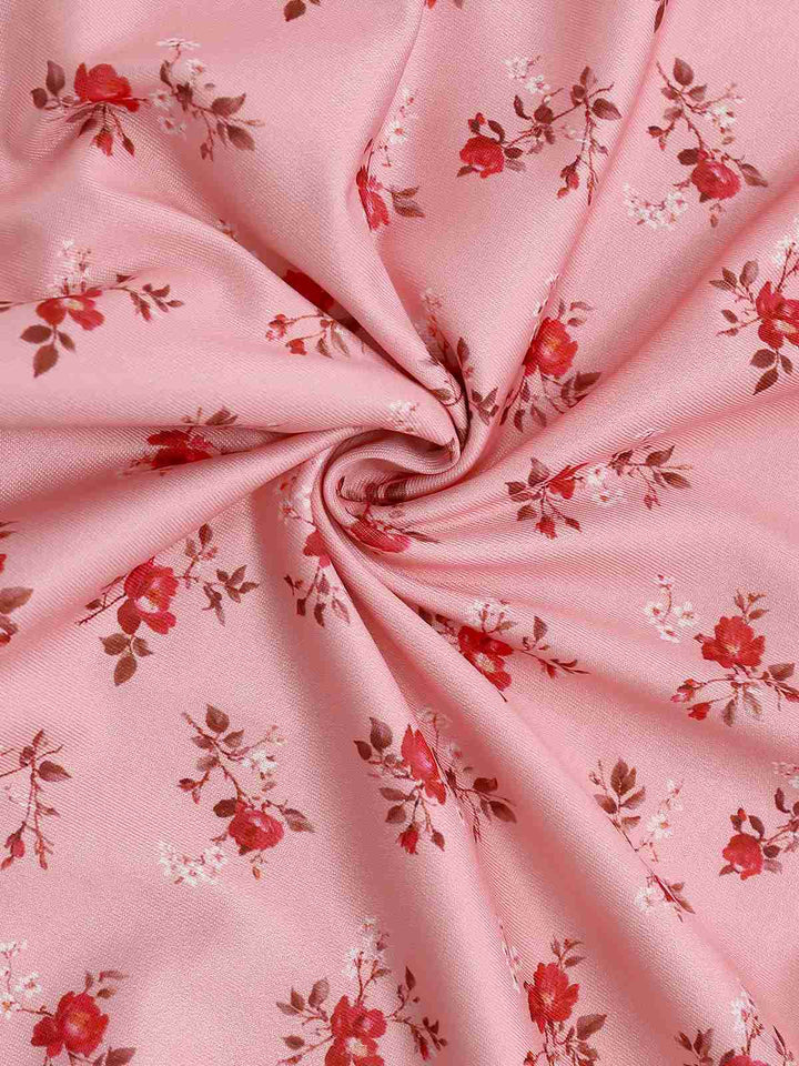 Multicolor 1930s Quilt Floral Print Ruffled Strap Dress - vintage dress, retro fashion