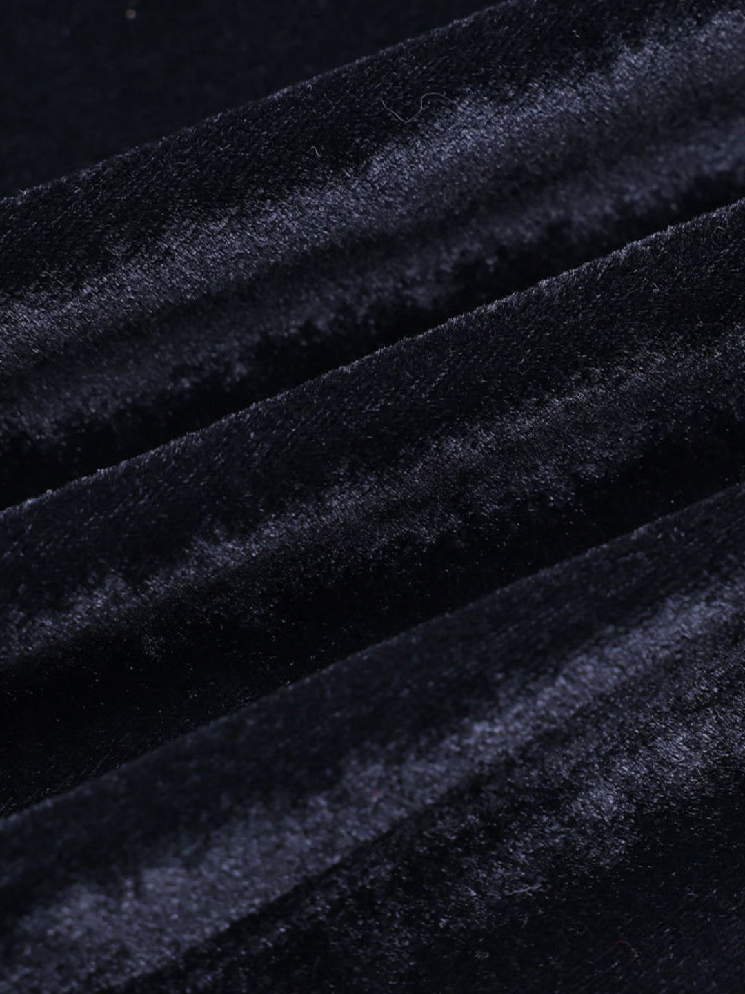 1930s Velvet Bell-Sleeve Wednesday Addams Style Dress - vintage dress, retro fashion