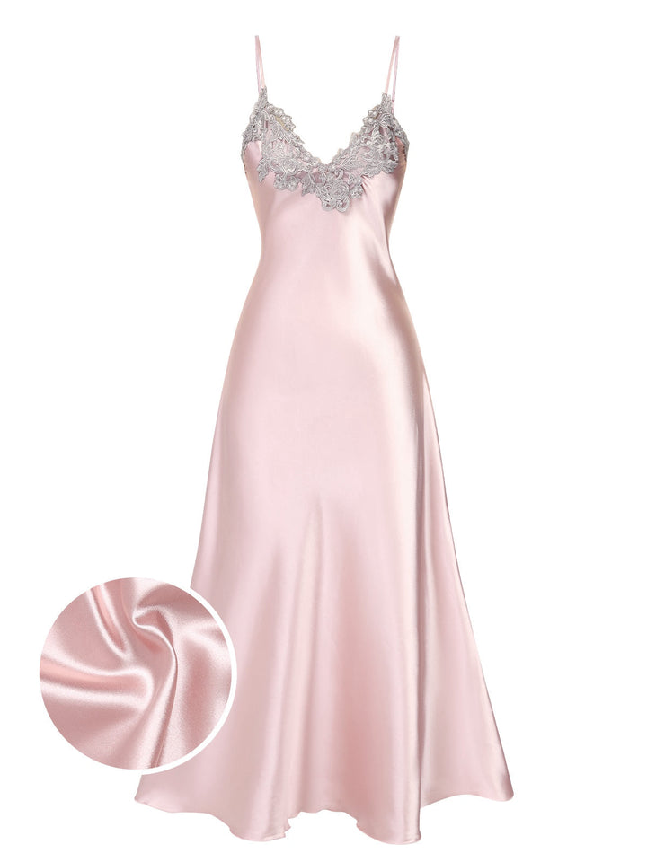 View 7: 1930s 1930s Embroidered Faux Satin Strap N