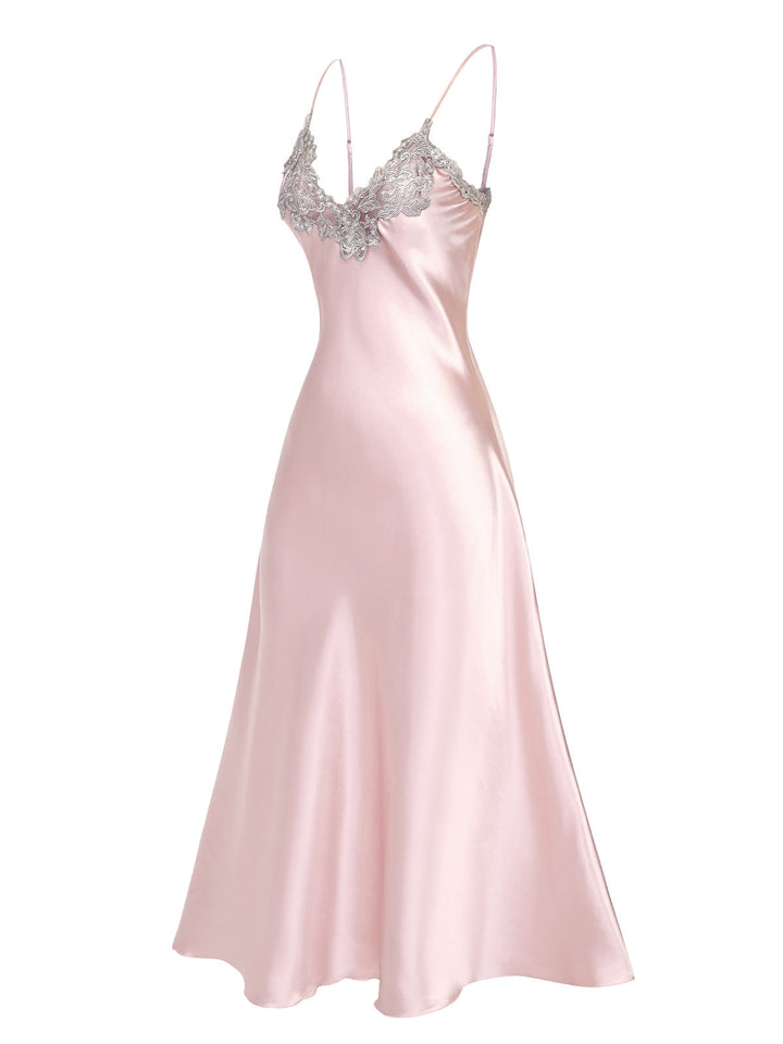 View 9: 1930s 1930s Embroidered Faux Satin Strap N
