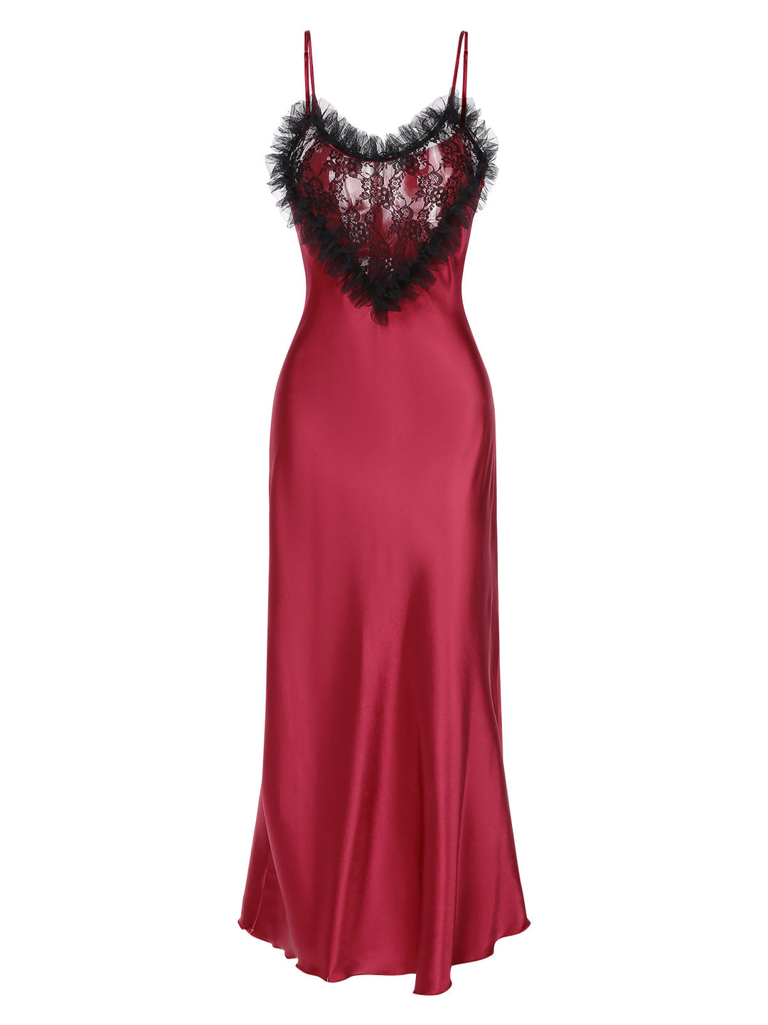 Lace Heart Satin Suspender | | vintage dress, retro fashion