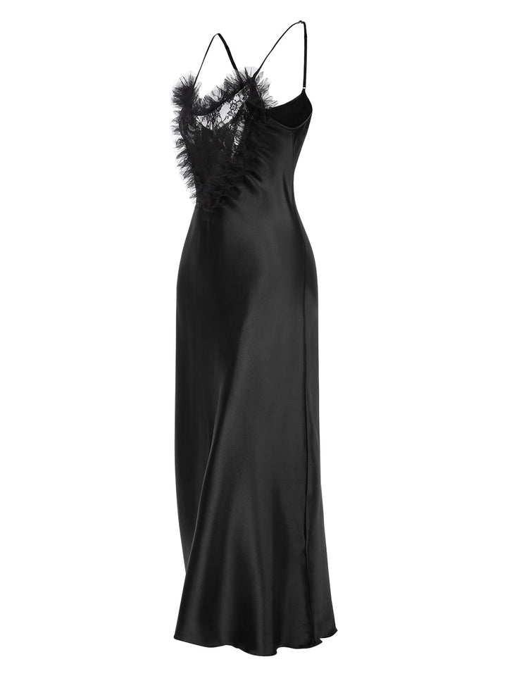 Lace Heart Satin Suspender | | vintage dress, retro fashion