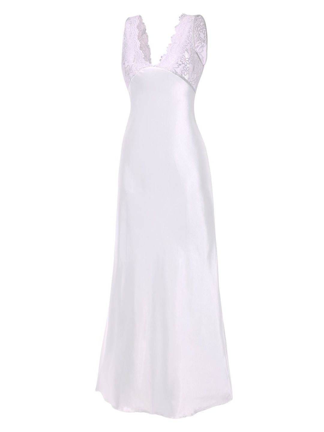 View 11: Lace Hollow Satin Patchwork V