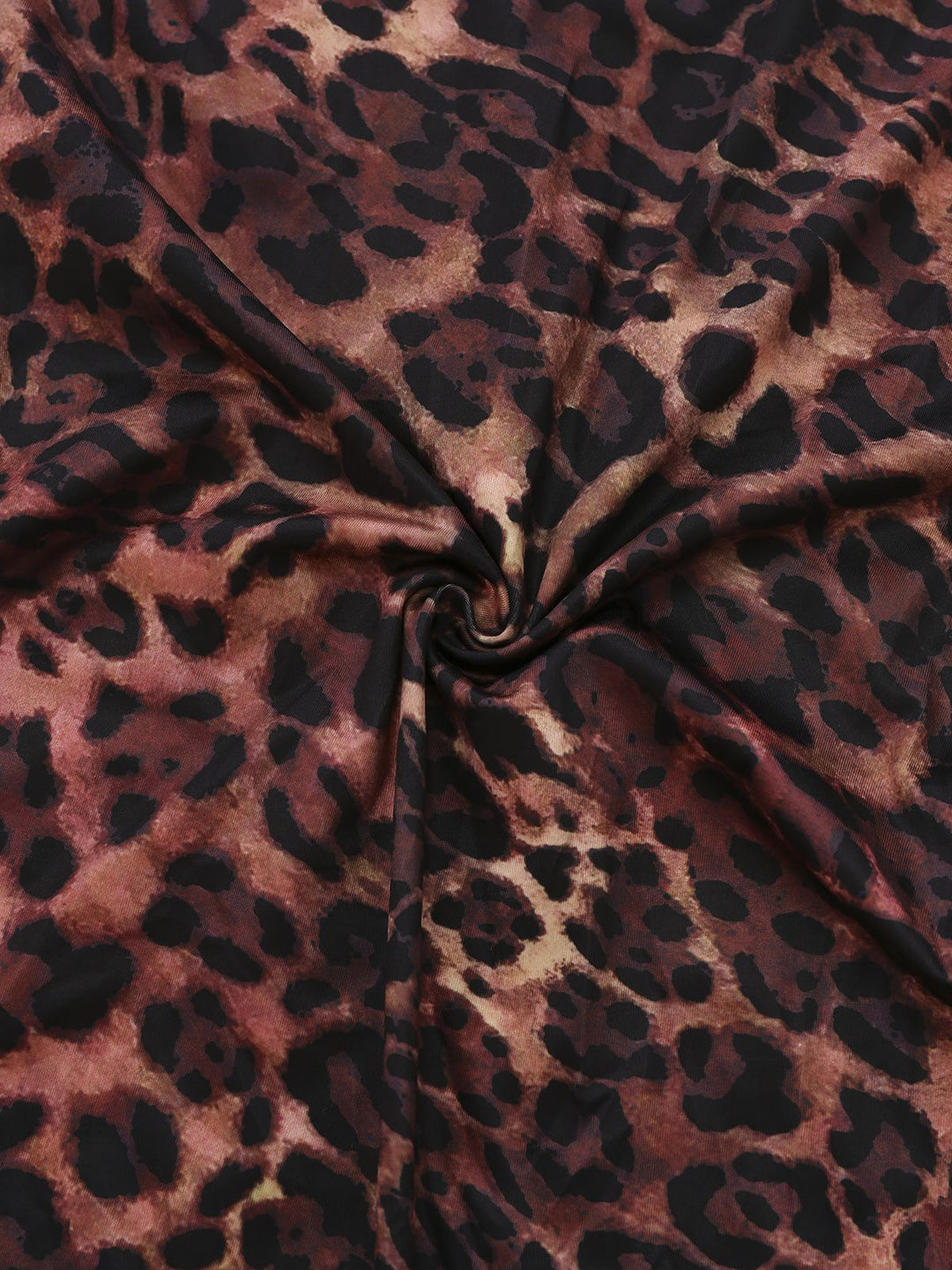 1930s Leopard Print Backless Spaghetti Strap Dress - vintage dress, retro fashion