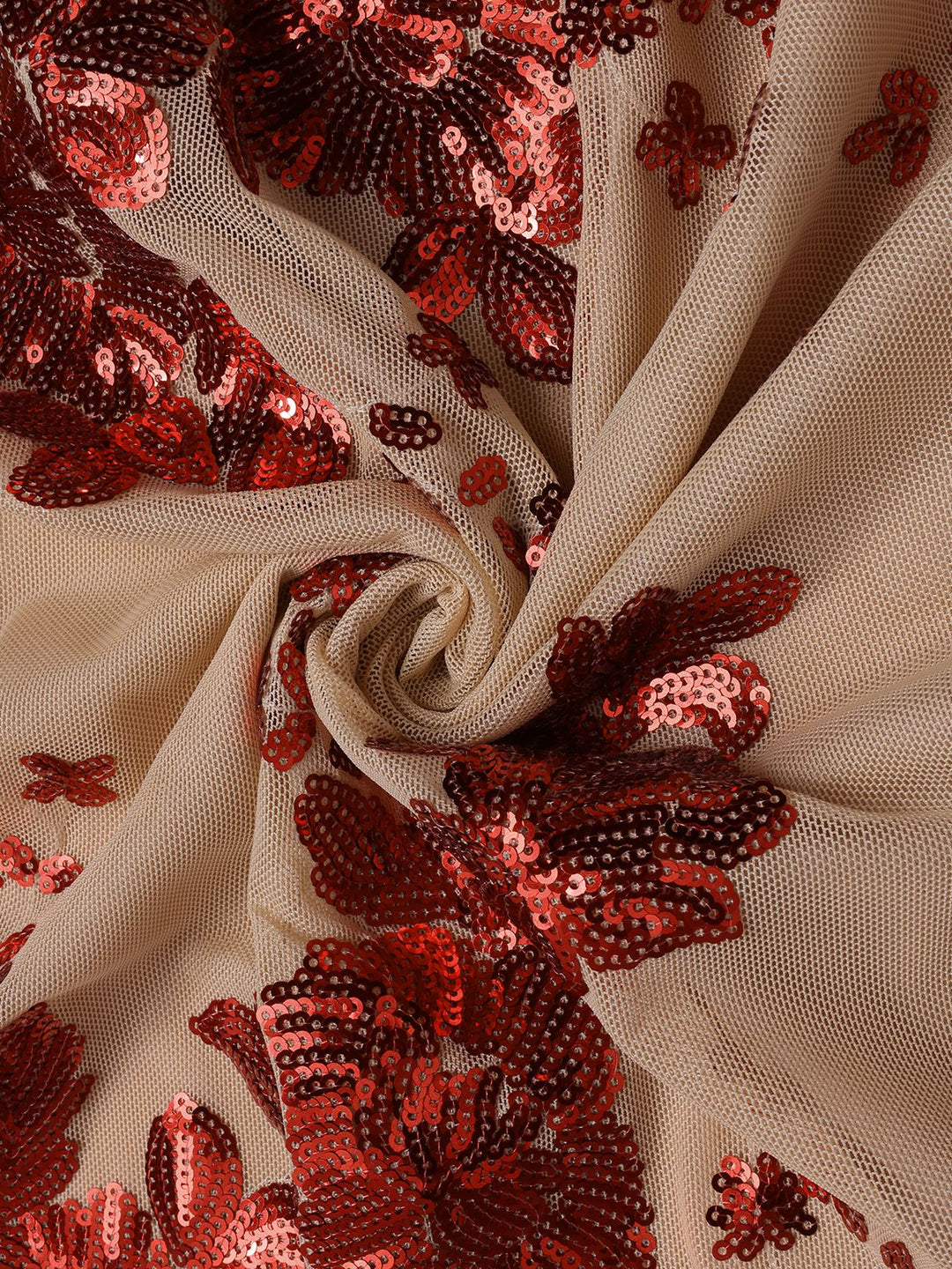 1930s One Shoulder Sequined Floral Slit Dress: where 1930s romance meets her modern spirit