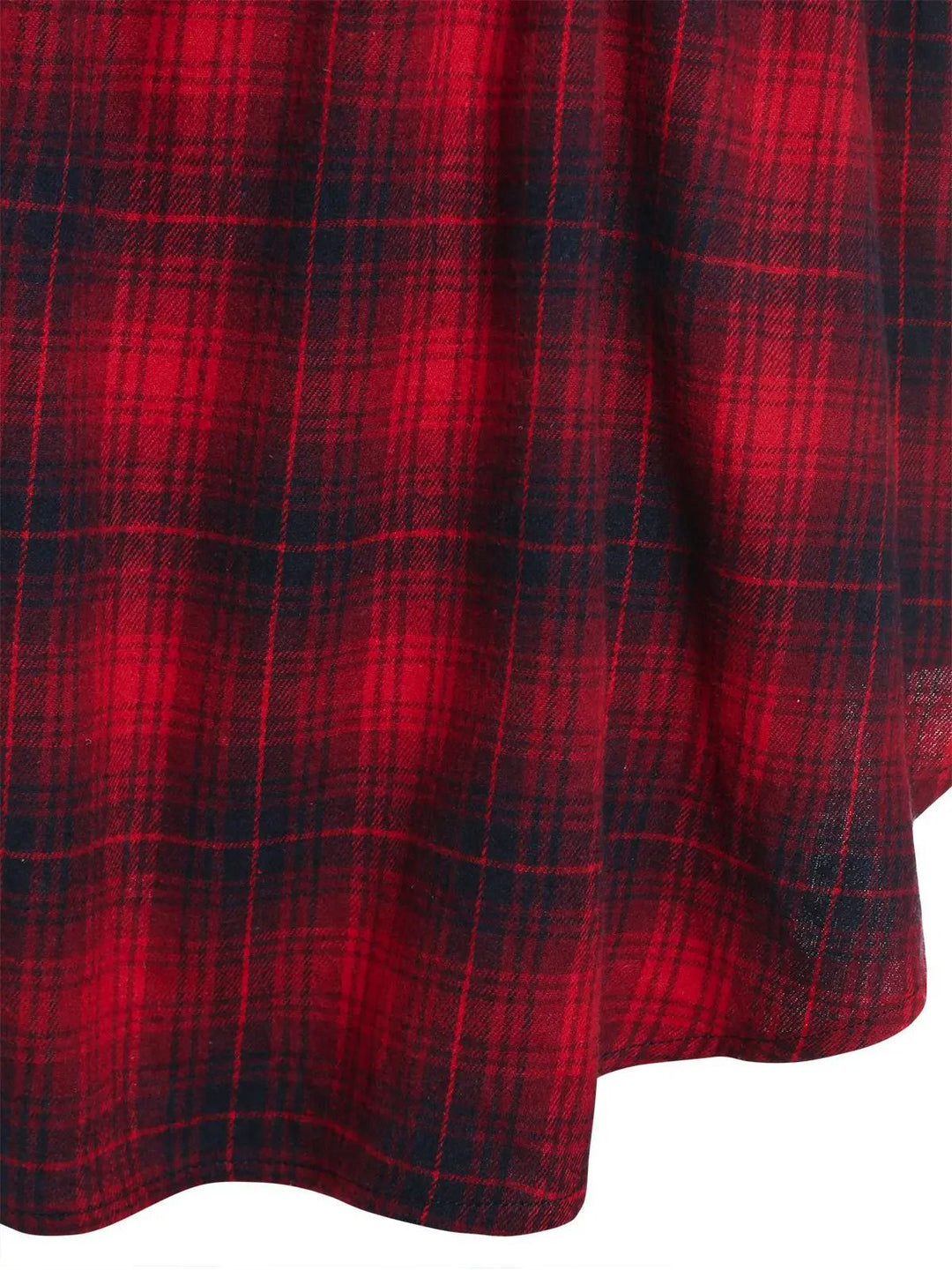 1930s Scottish Plaid Lapel Belt Blouse: timeless style reimagined