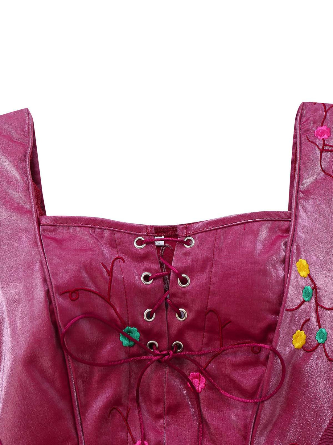 Purple 2PCS 1930s Hocus Pocus Lace Floral Top &amp; Skirt - vintage skirt, retro style