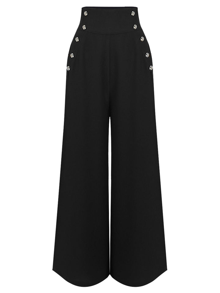 1930s Solid Blouse &amp; Suspender Pants: timeless style reimagined