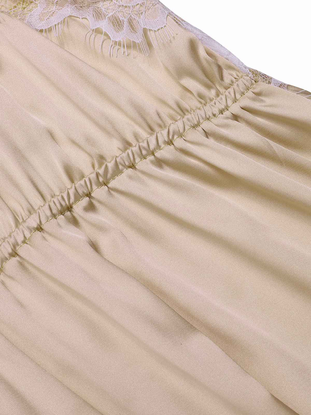 Solid Lace Satin Nightgown | | vintage dress, retro fashion