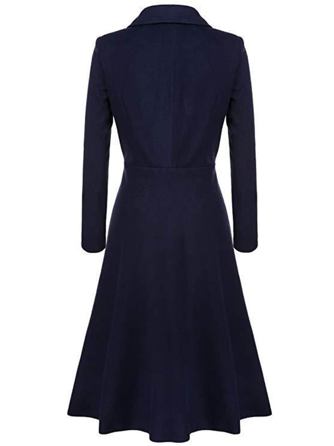 1930s Solid Lapel Long Sleeve Coat - vintage fashion, style