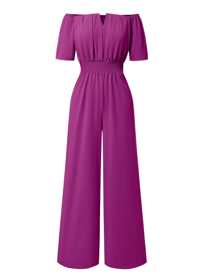1930s Solid OffShoulder Waist Loose | 1930s | vintage romper, retro jumpsuit