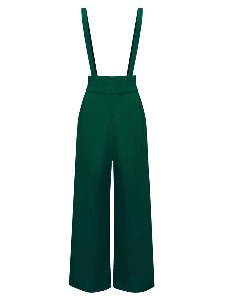 1930s Solid Suspender Pants — vintage elegance for the modern woman