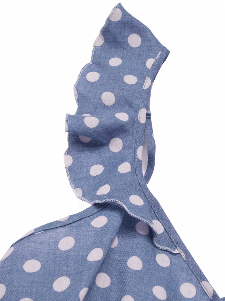 Strap Ruffles Polka Dots Nightgowns, vintage fashion, retro style - perfect for women who love vintage and retro fashion
