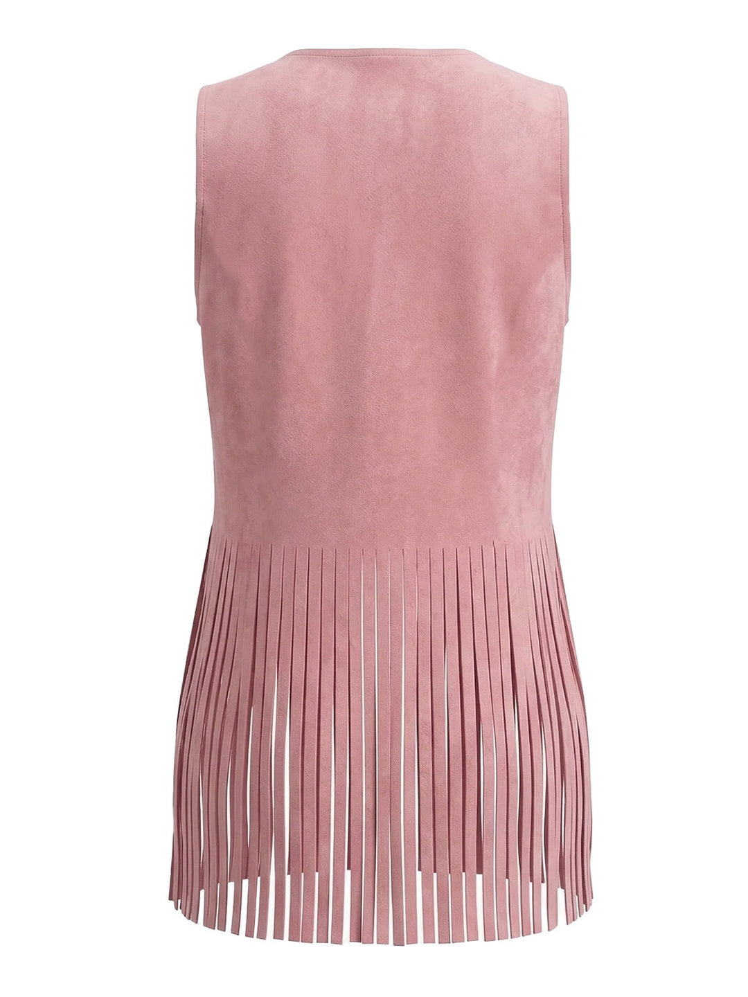 1930s Suede Studded Fringe Western Vest, vintage fashion, retro style - perfect for women who love vintage and retro fashion