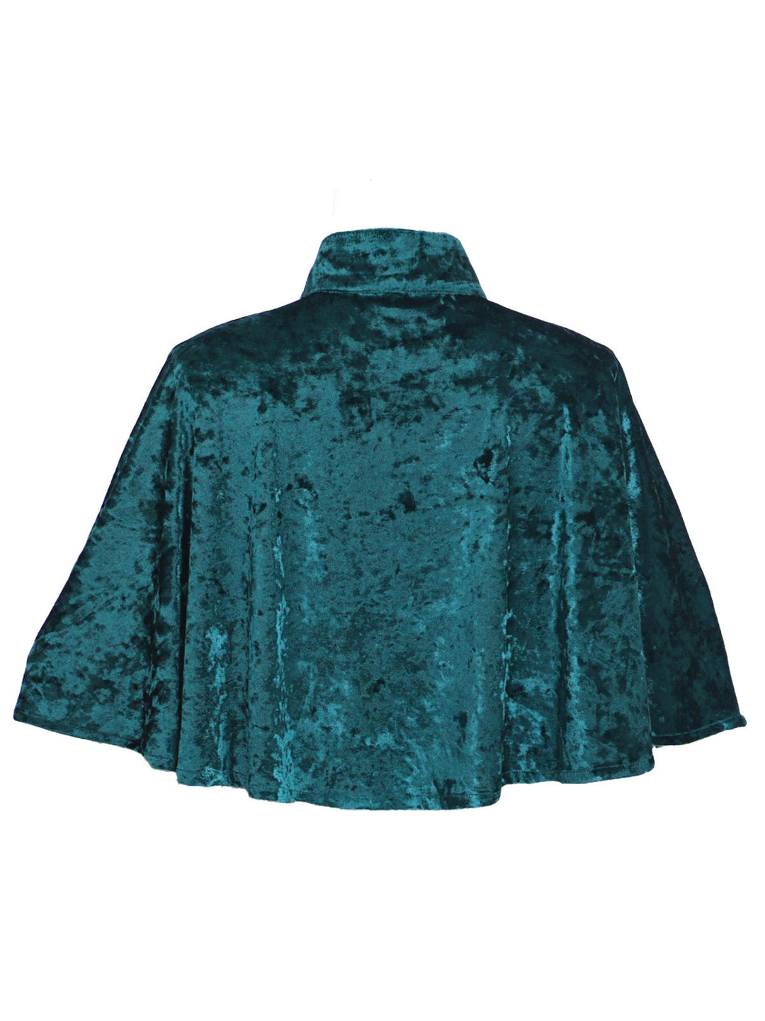 1930s Velvet Medieval Lace-Up Halloween Cape - vintage fashion, retro style