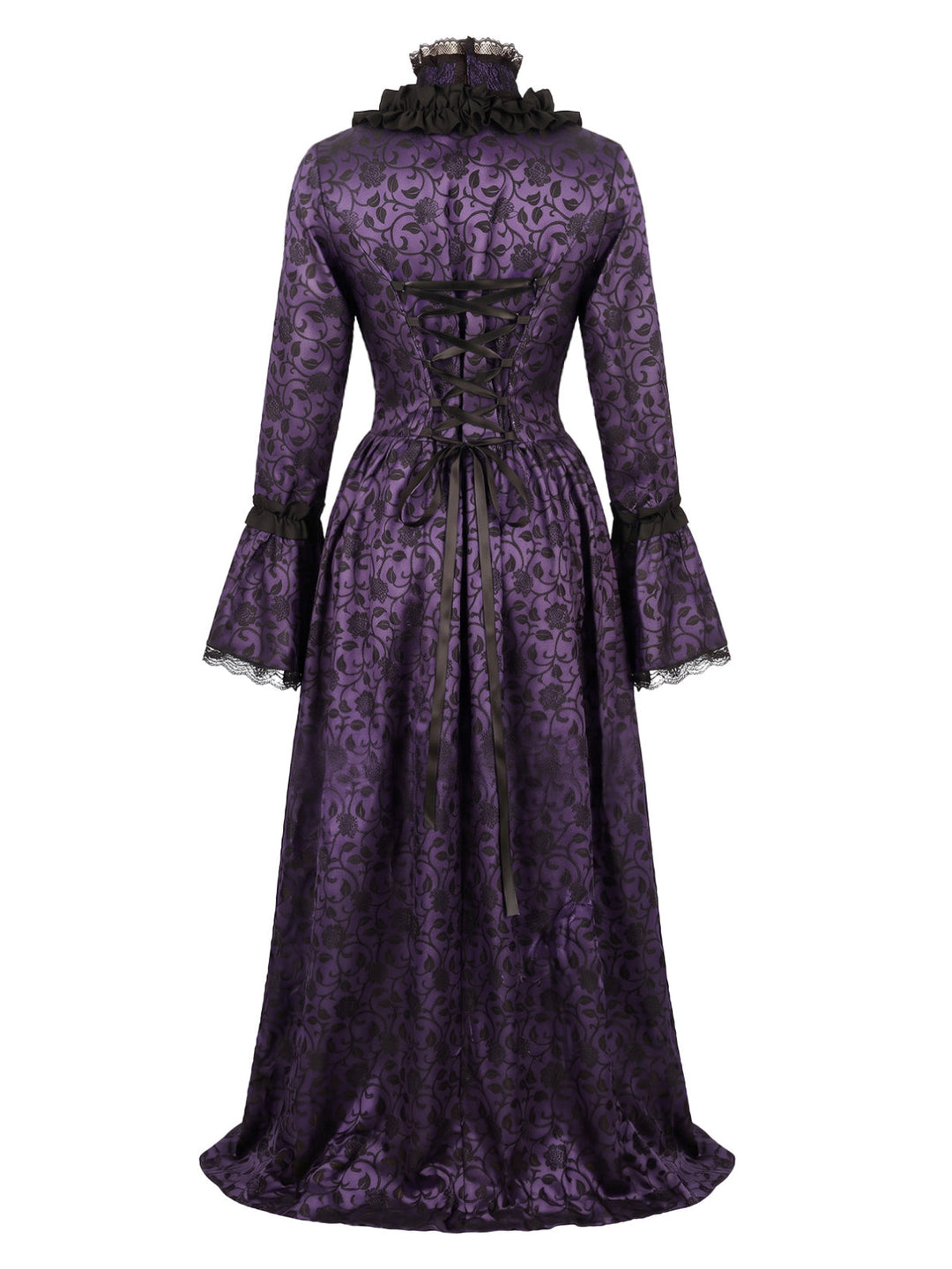 Square Neck Vintage Classic Dress 5