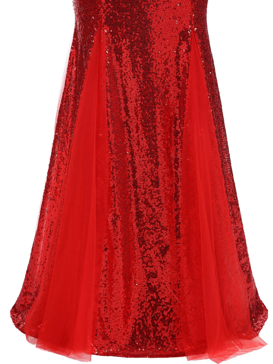 1930s Vintage Sequin Strapless Dress, classic 1930s style elegant retro fashion - Image 6