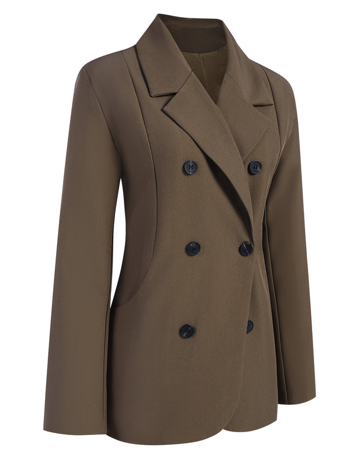 1940s Button Solid Vintage Blazer, vintage fashion, retro style - perfect for women who love vintage and retro fashion