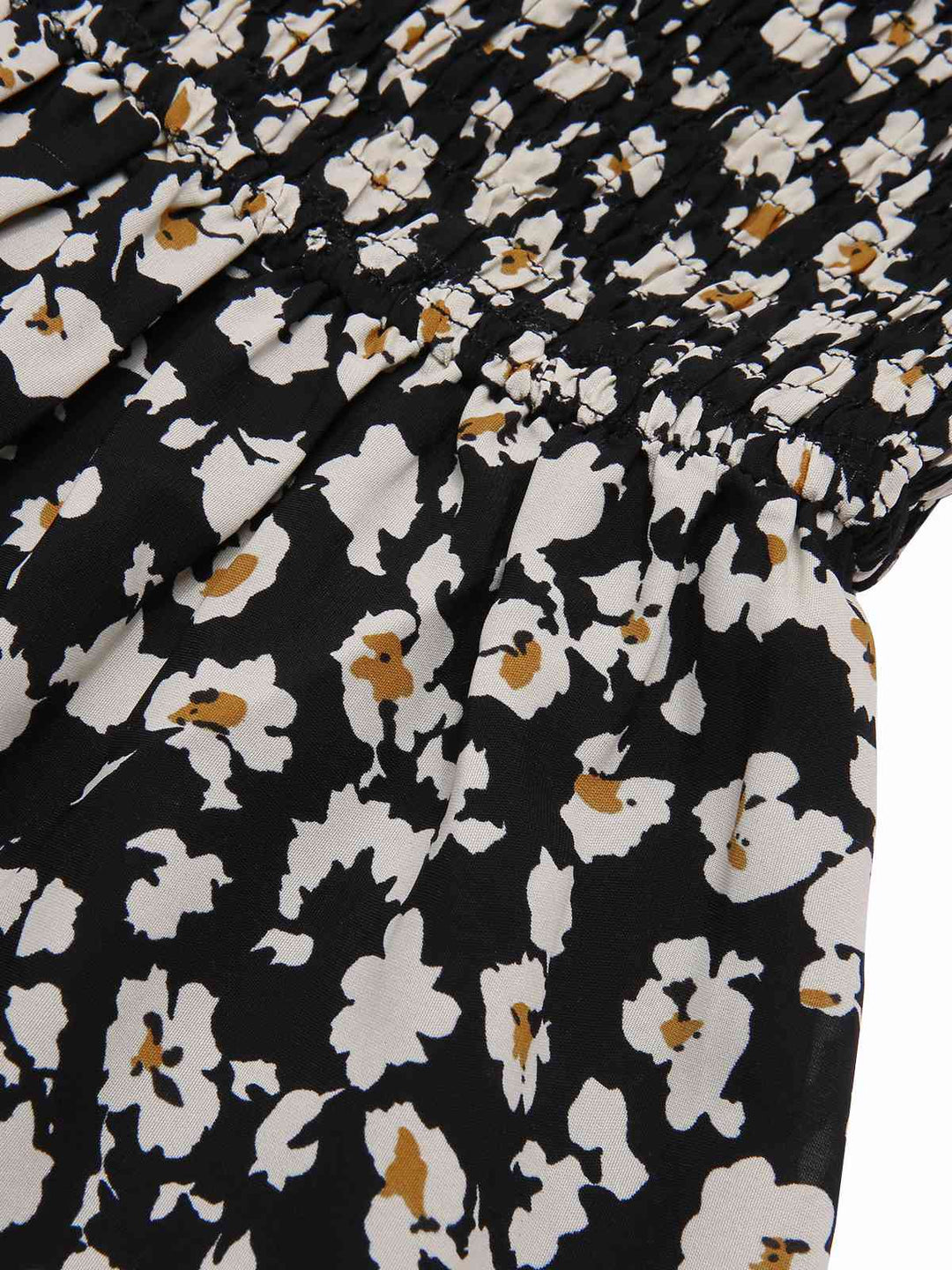 1940s Ditsy Floral Puff Wrinkle Dress, vintage dress, retro fashion, floral print - perfect for women who love vintage and retro fashion