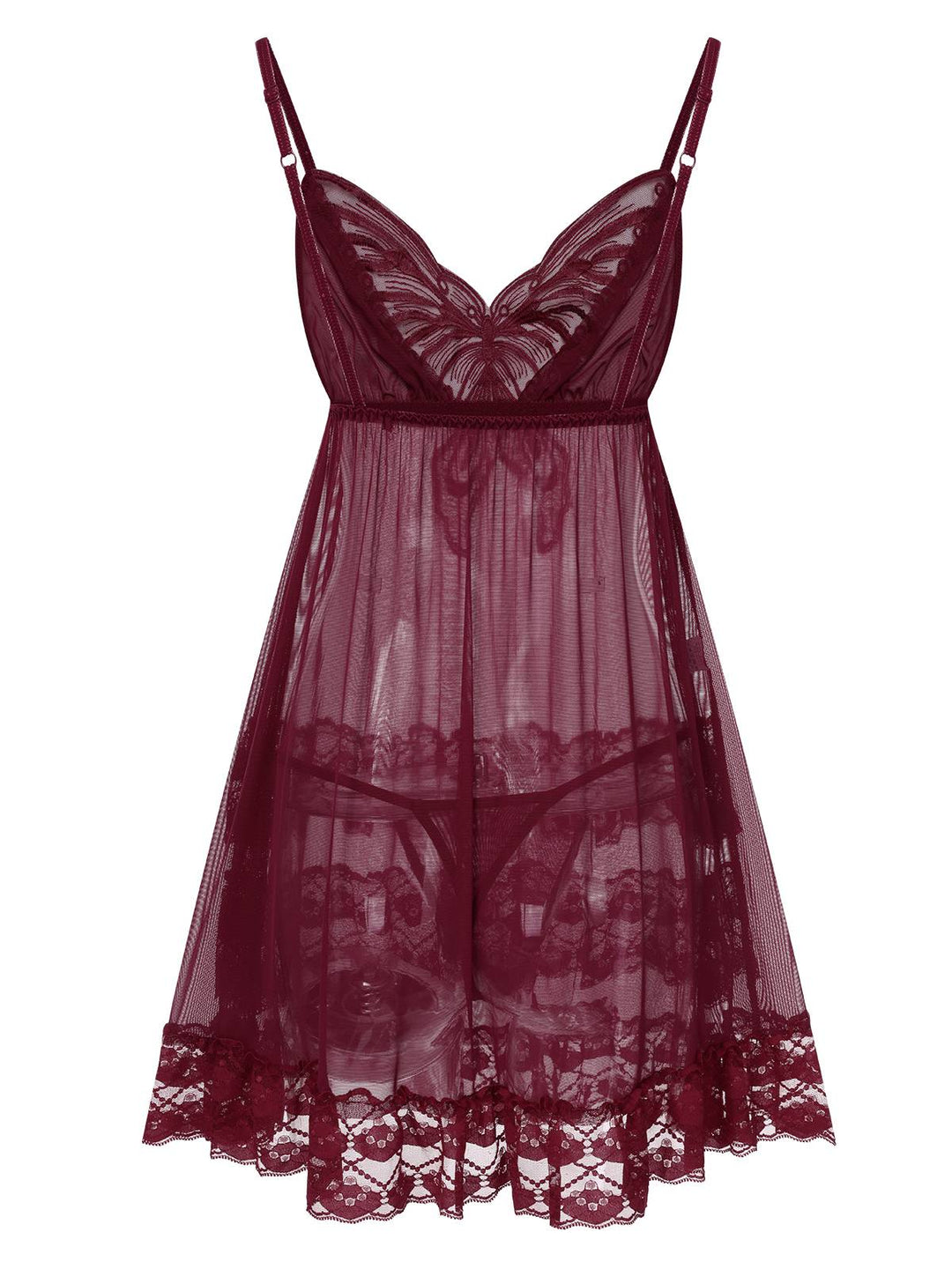 Embroide Lace Butterfly Sheer | | vintage dress, retro fashion