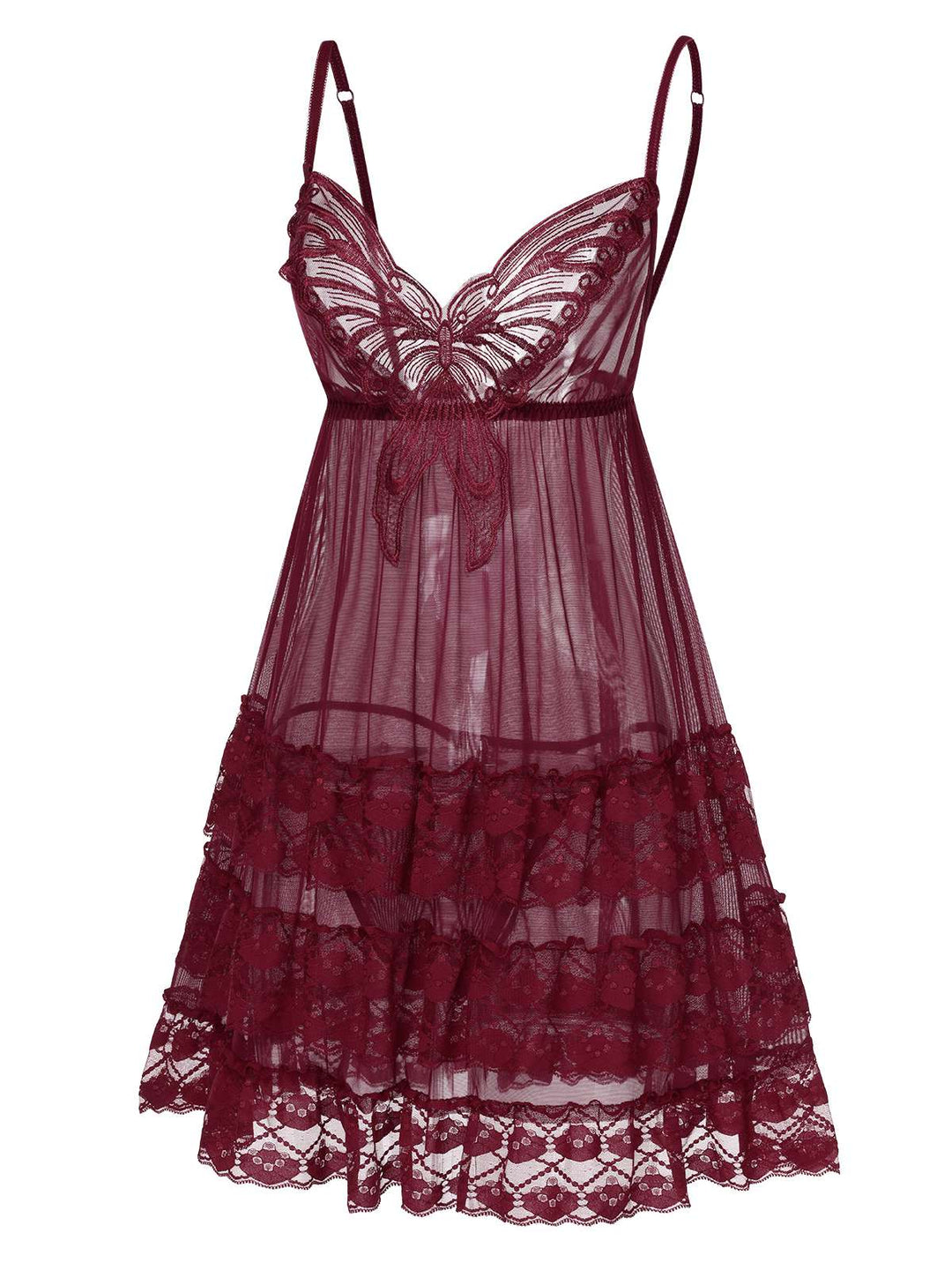 Embroide Lace Butterfly Sheer | | vintage dress, retro fashion