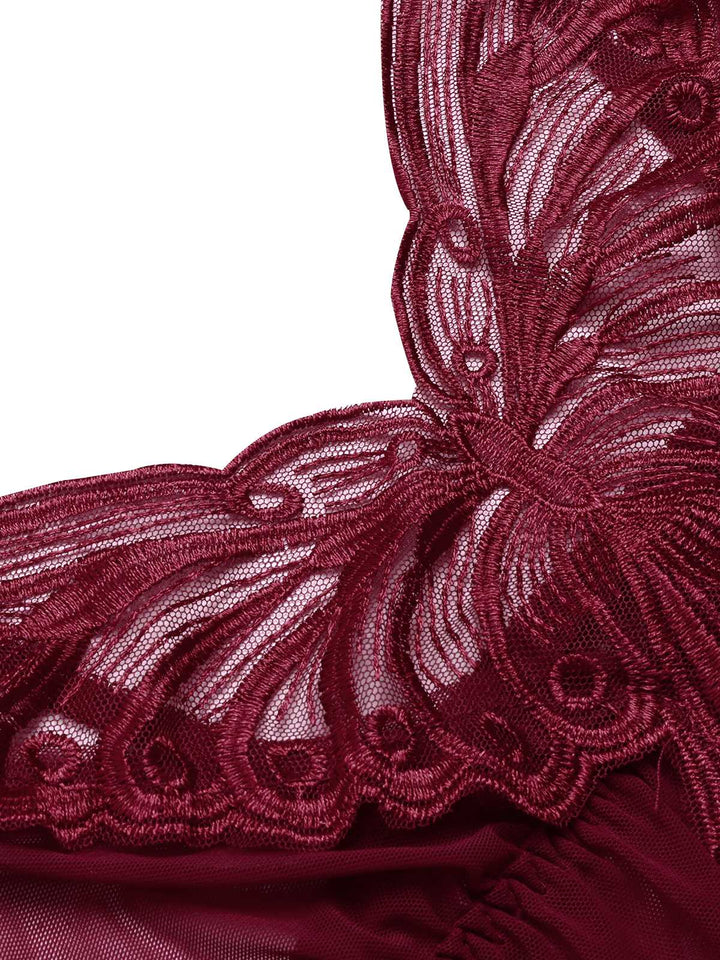 Embroide Lace Butterfly Sheer | | vintage dress, retro fashion