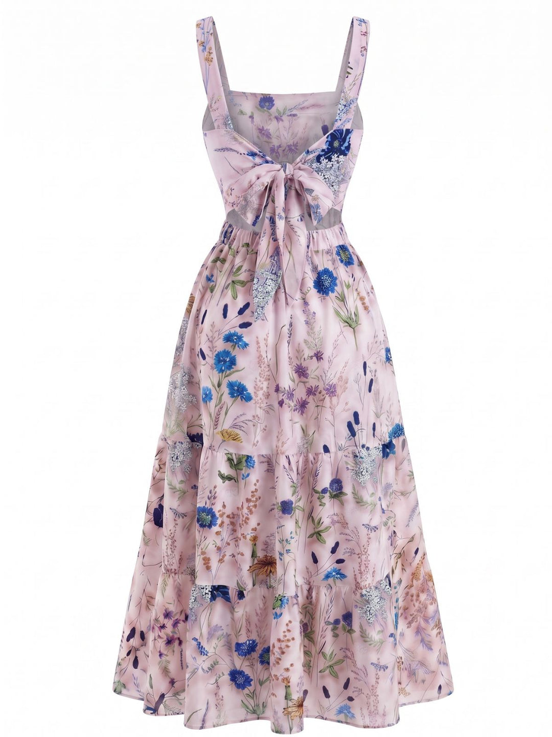 Elegant 1940s Vintage Floral Top