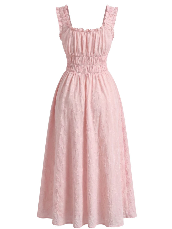 1940s Bow A-Line Dress 3