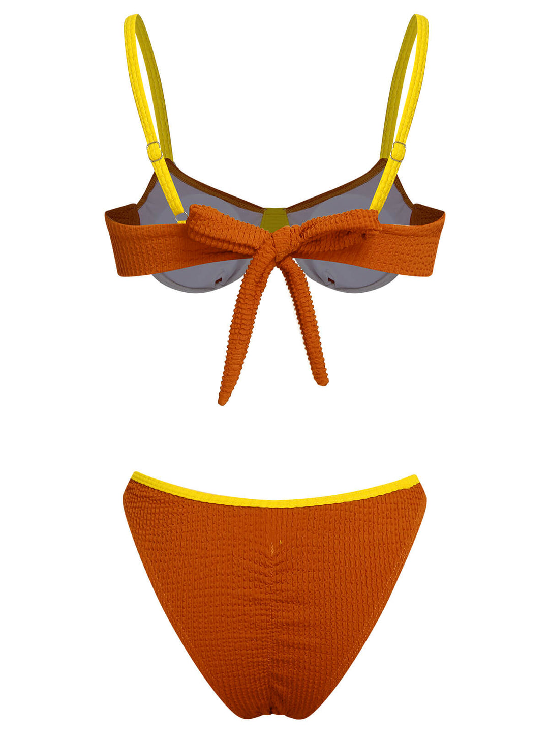 1940s Knitted Back Strap Bikini — 1940s poolside glamour meets sun-drenched confidence