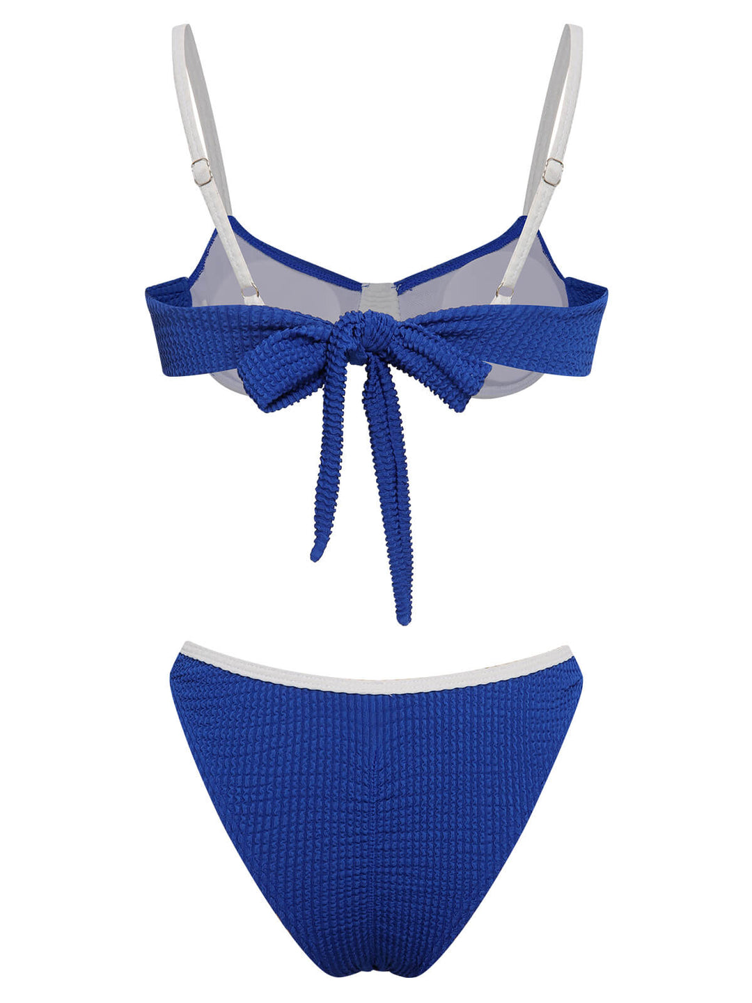 1940s Knitted Back Strap Bikini, vintage swimsuit, pin-up swimwear - perfect for women who love vintage and retro fashion