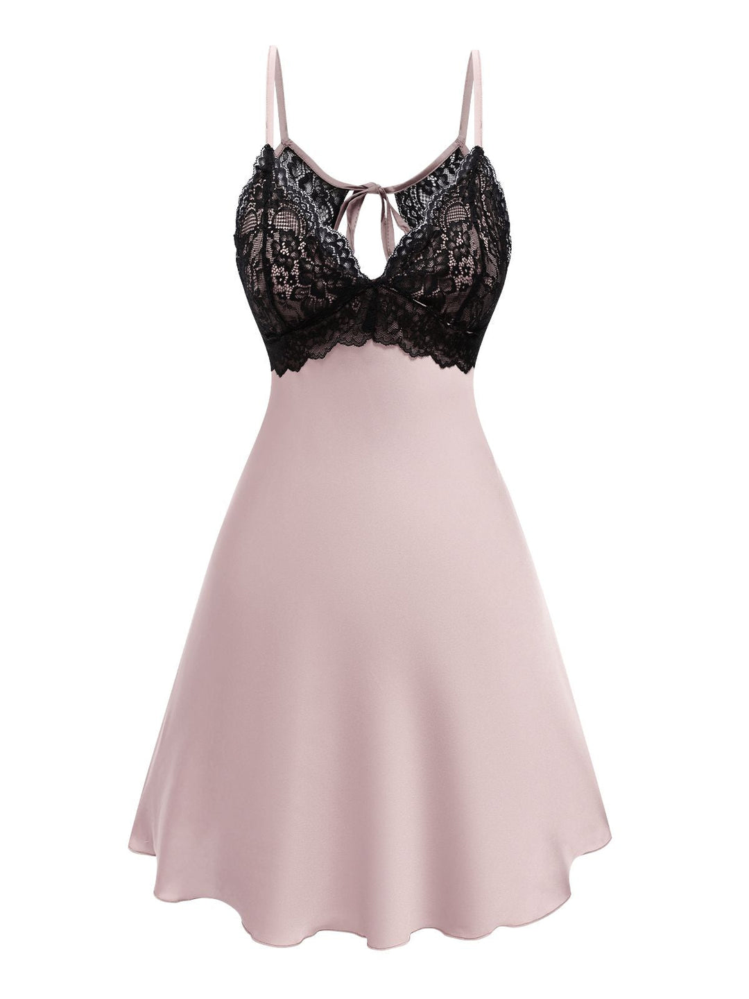Lace Suspender Patchwork Backless | | vintage dress, retro fashion