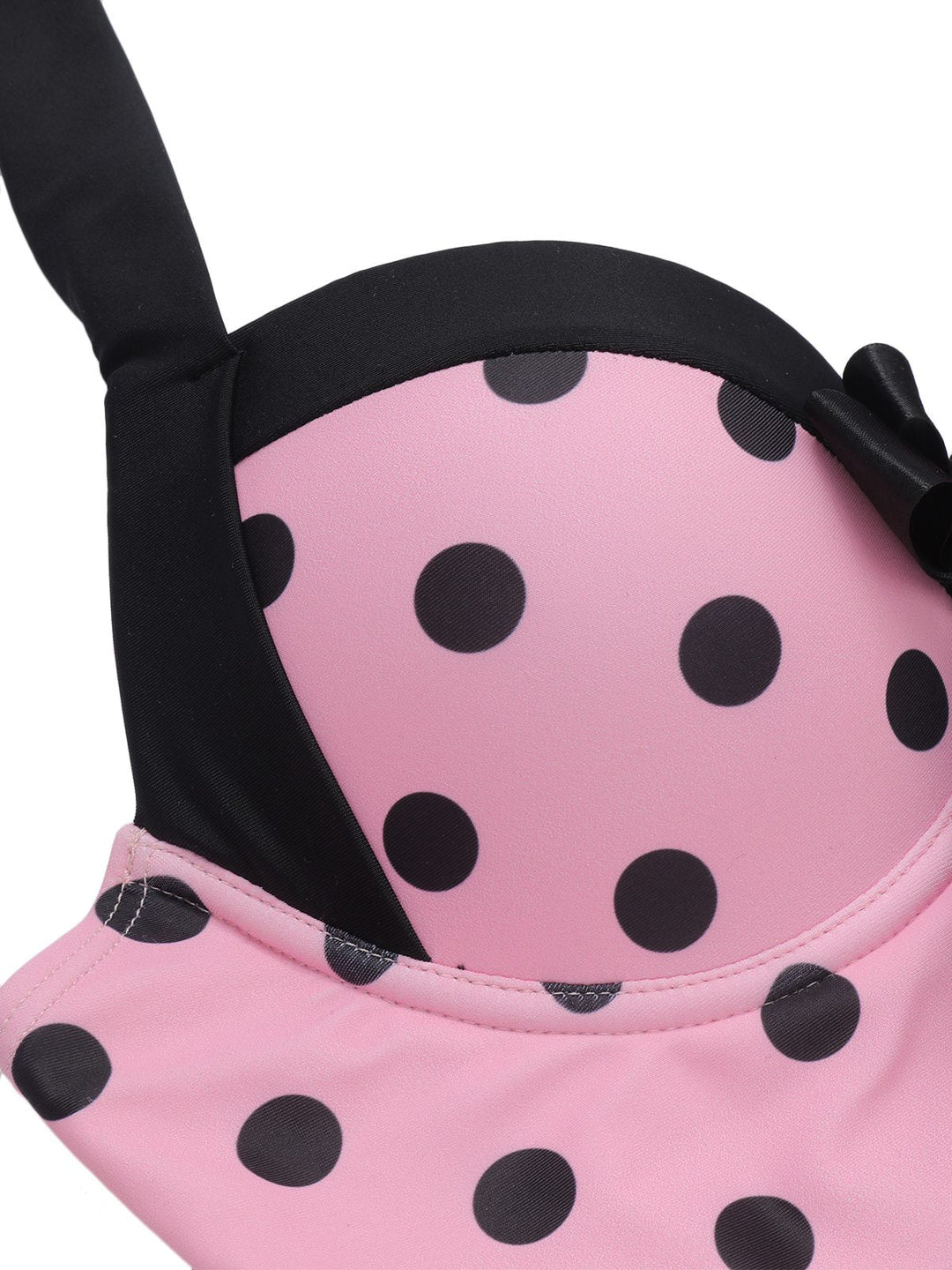 Polka Dots Hater Swimsuit, classic vintage style summer beach collection