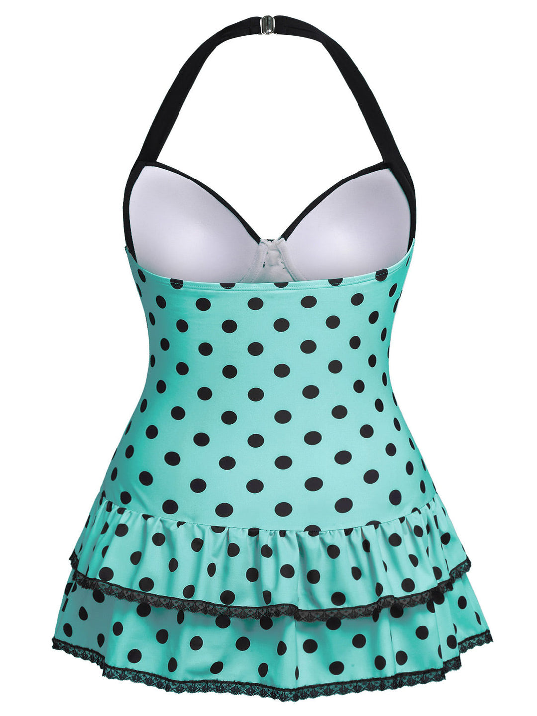 Polka Dots Hater Swimsuit, classic vintage style summer beach collection