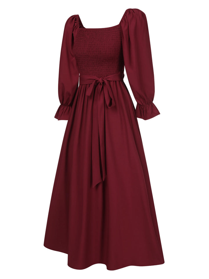 1940s Ruffle Wrap Reversible Puff | 1940s | vintage dress, retro fashion