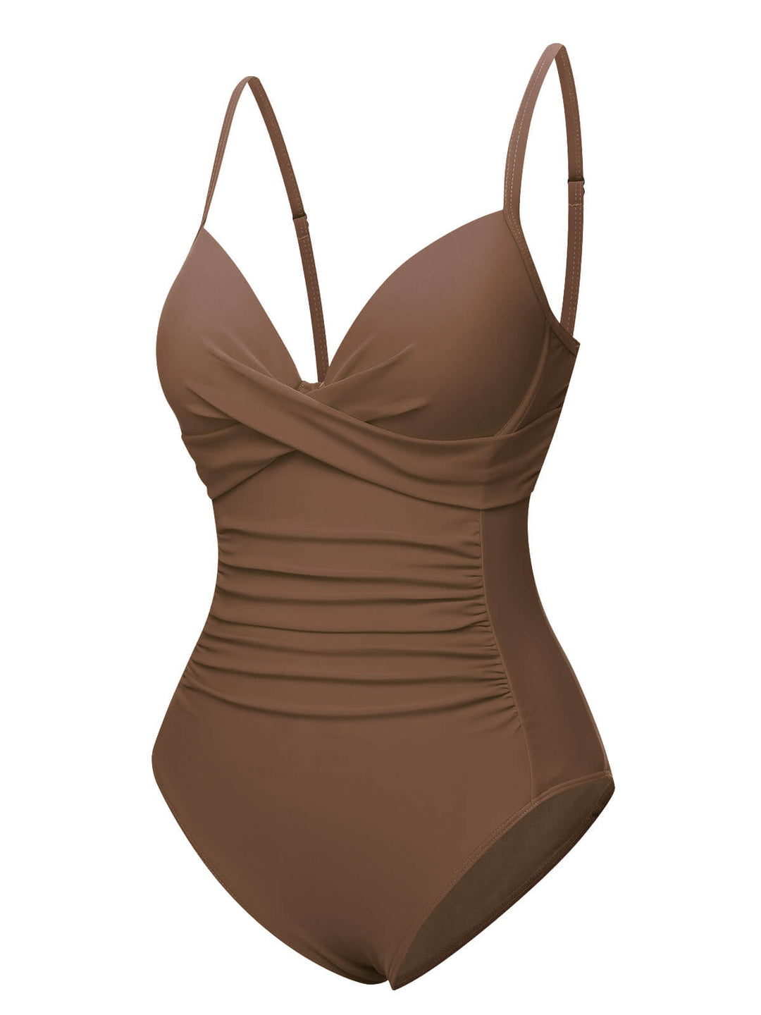1940s Solid Bandage One-Piece Swimsuit, vintage swimsuit, pin-up swimwear - perfect for women who love vintage and retro fashion