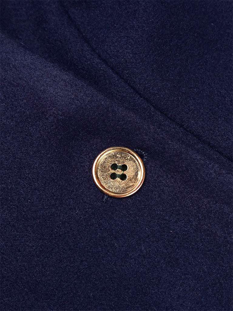 1940s Solid Button Coat - vintage fashion, style