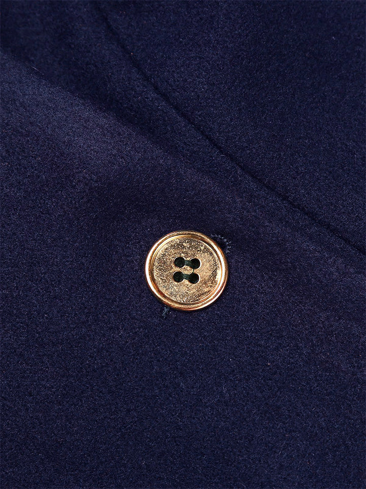 1940s Solid Button Coat - vintage fashion, style