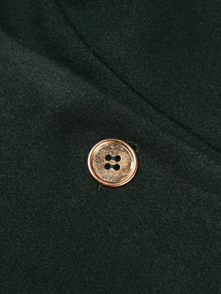 1940s Solid Button Coat | 1940s | vintage outerwear, jacket