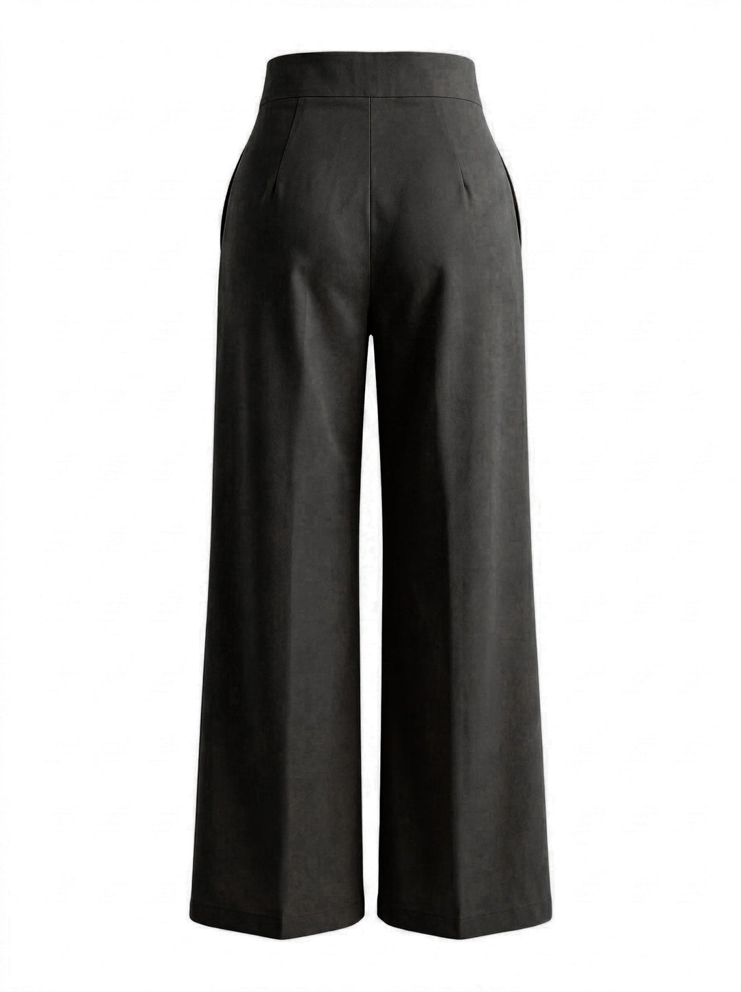1940s Solid Crisscross Wide-Leg Pants - vintage fashion, retro style for vintage lovers