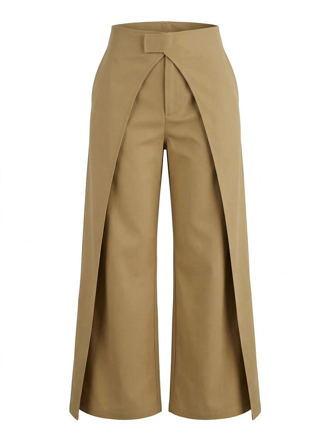 1940s Solid Crisscross Wide-Leg Pants - vintage fashion, retro style for vintage lovers