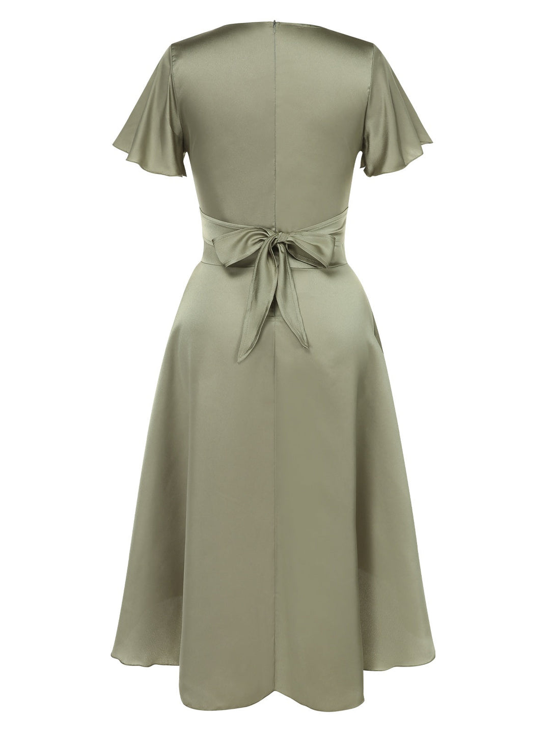 1940s Solid Deep VNeck Twisted | 1940s | vintage dress, retro fashion