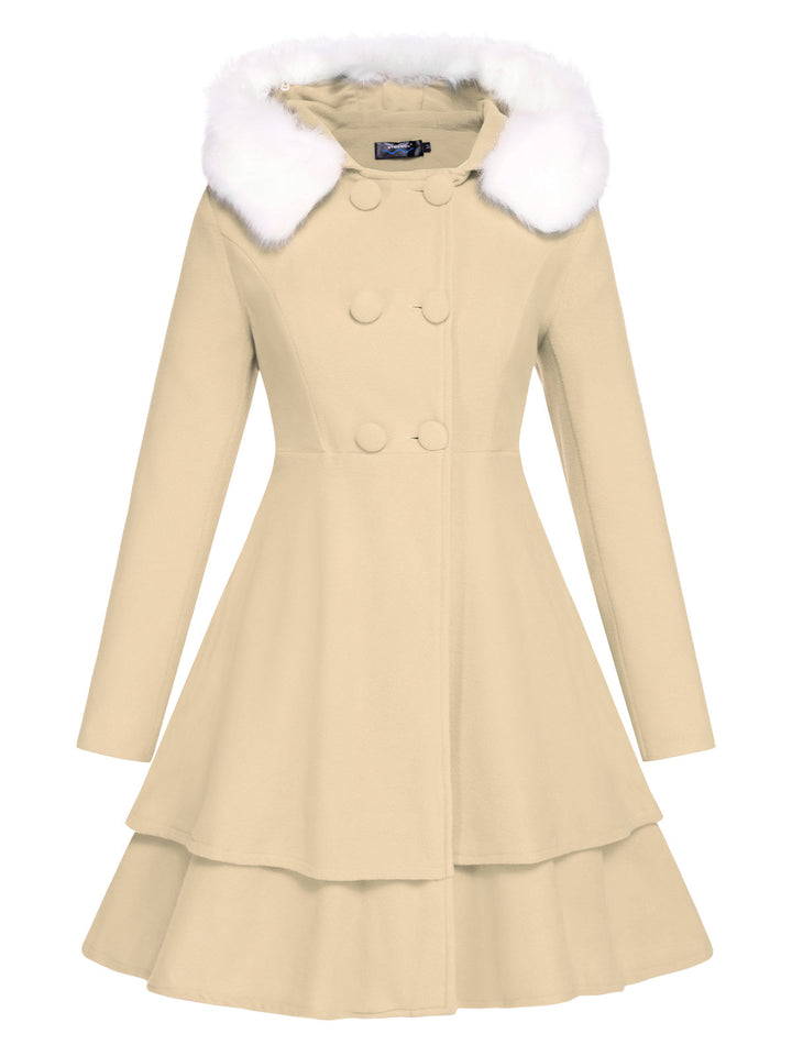 1940s Solid Removable Fur Collar | 1940s | vintage dress, retro fashion