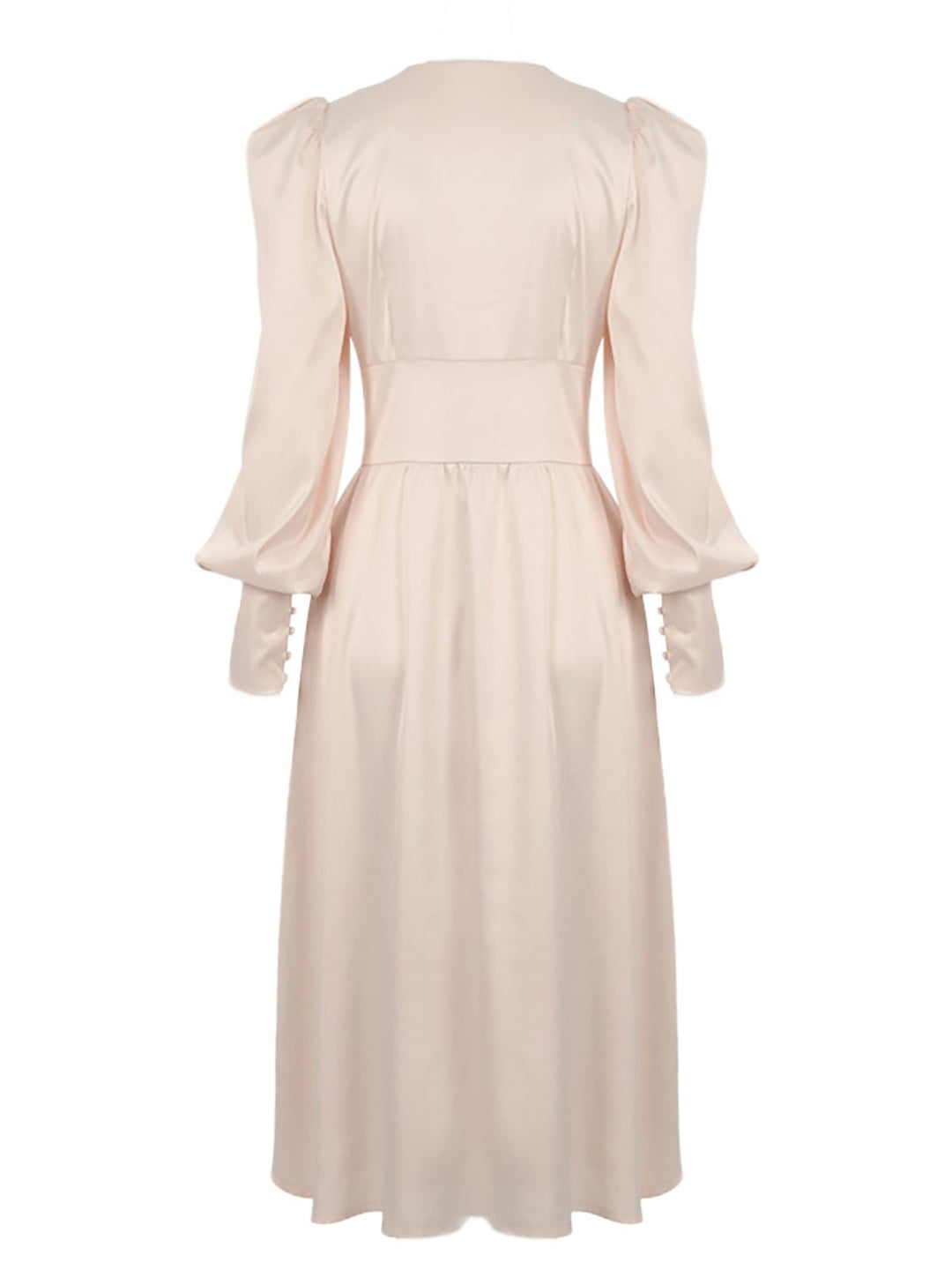 1940s Solid Silk Buttoned Tea | 1940s | vintage dress, retro fashion