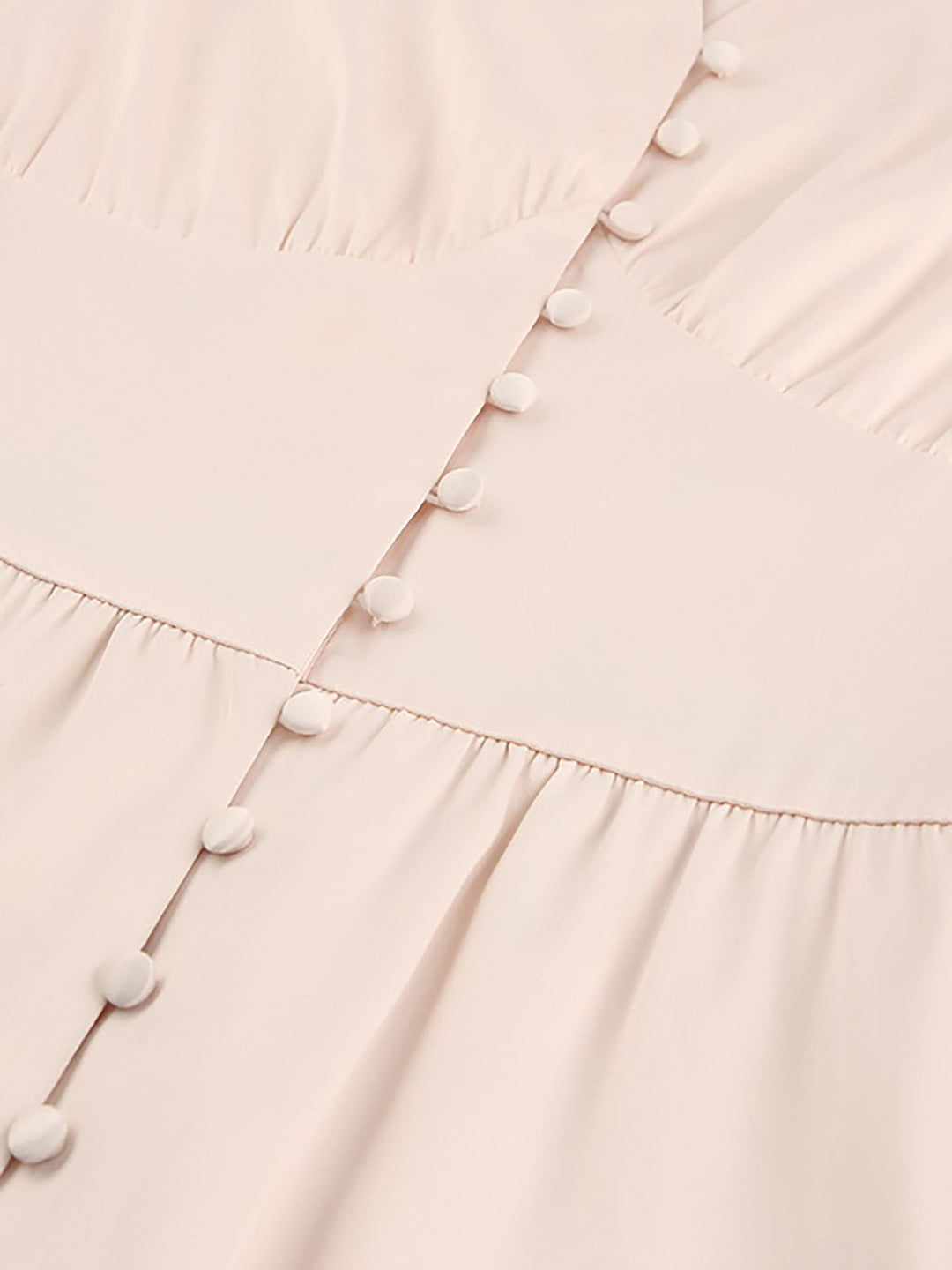 1940s Solid Silk Buttoned Tea | 1940s | vintage dress, retro fashion