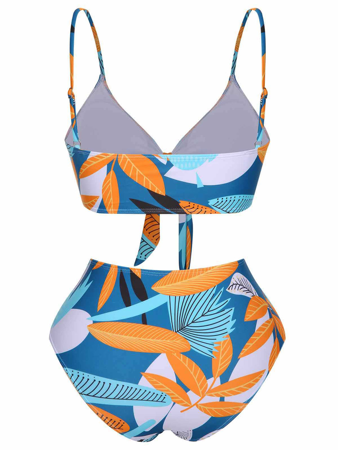 1940s Spaghetti Strap Print Swimsuit &amp; Cover-Up — because 1940s glamour never goes out of style