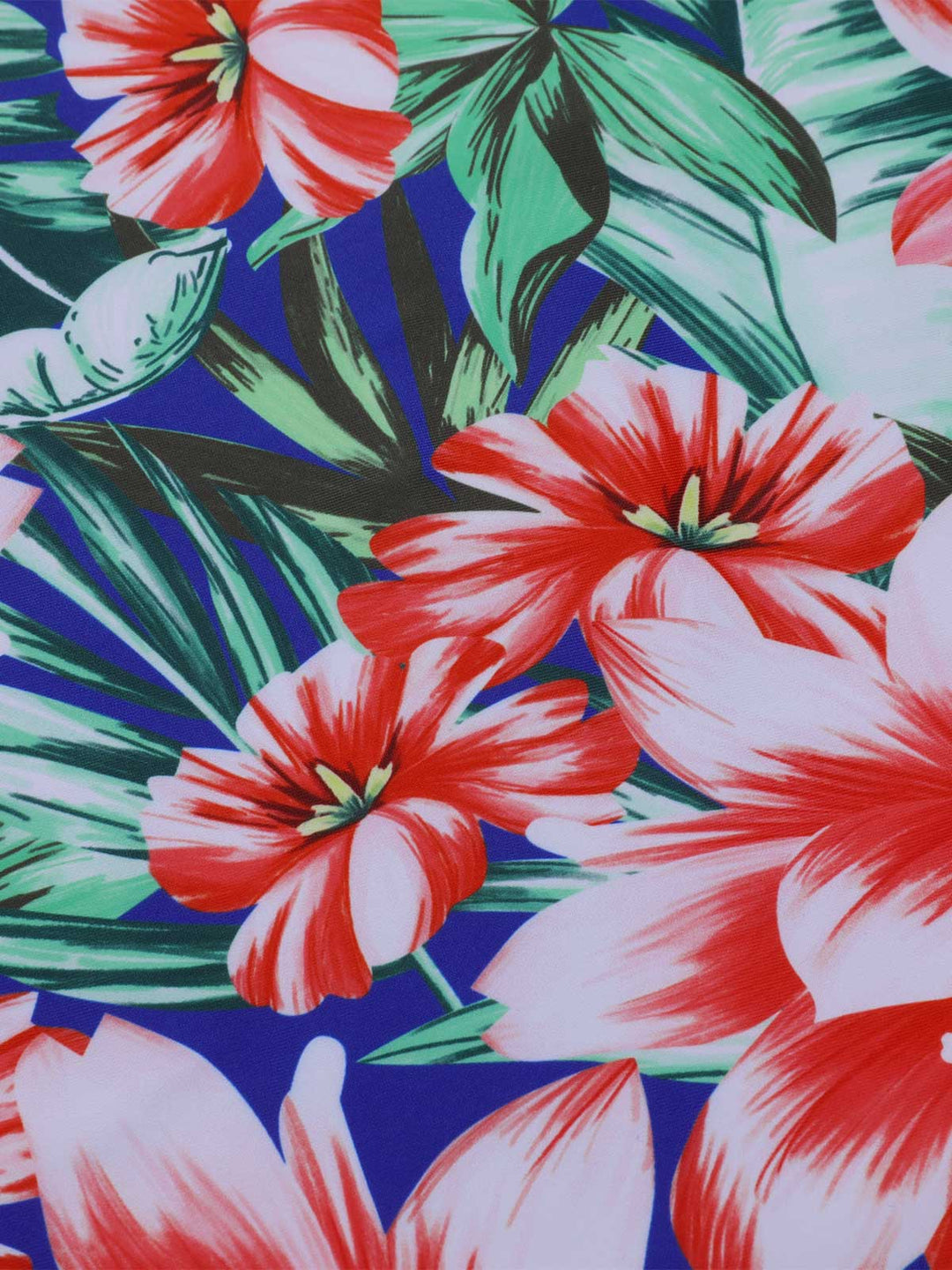 [Plus Size] 1940s Strap Flowers One-Piece Swimsuit, vintage swimsuit, pin-up swimwear - perfect for women who love vintage and retro fashion