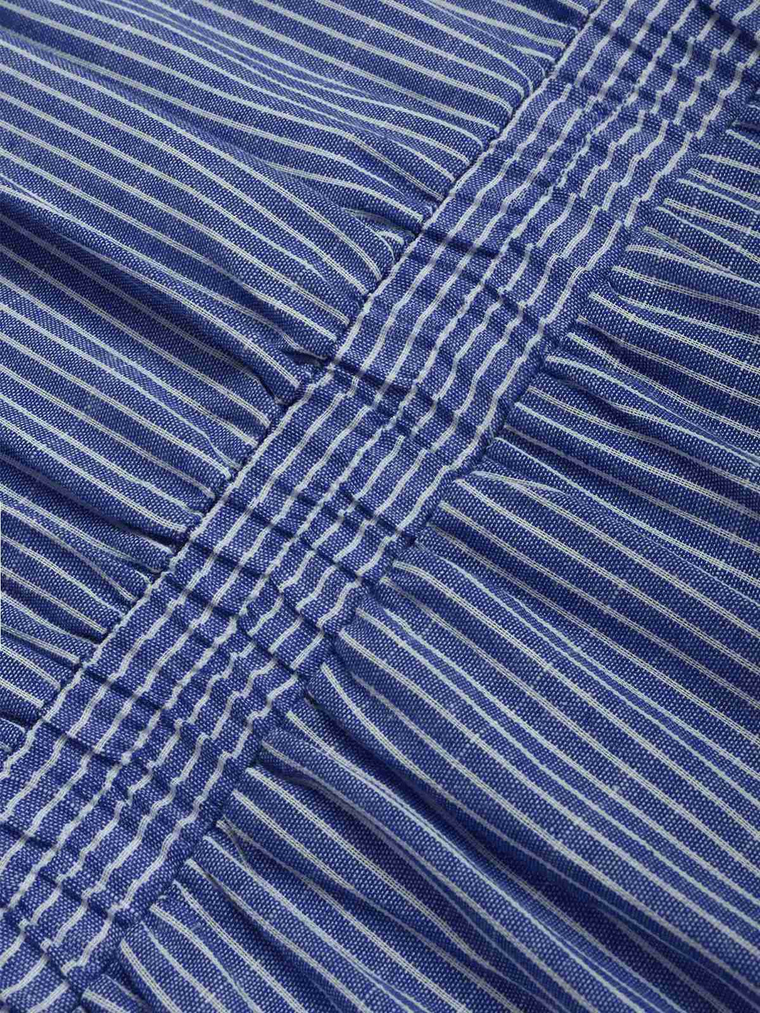1940s VNeck Pockets Belted Stripe | 1940s | vintage romper, retro jumpsuit
